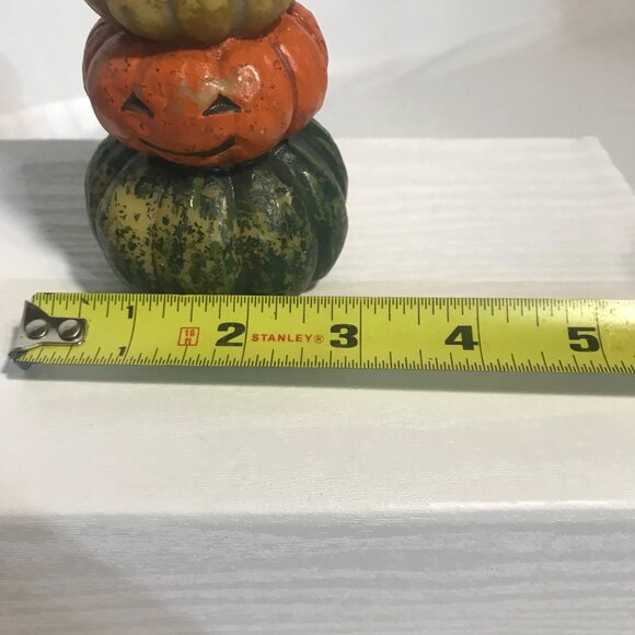 Vintage Halloween Ghords, Pumpkin & Ghost Candle Set - Picture 8 of 16